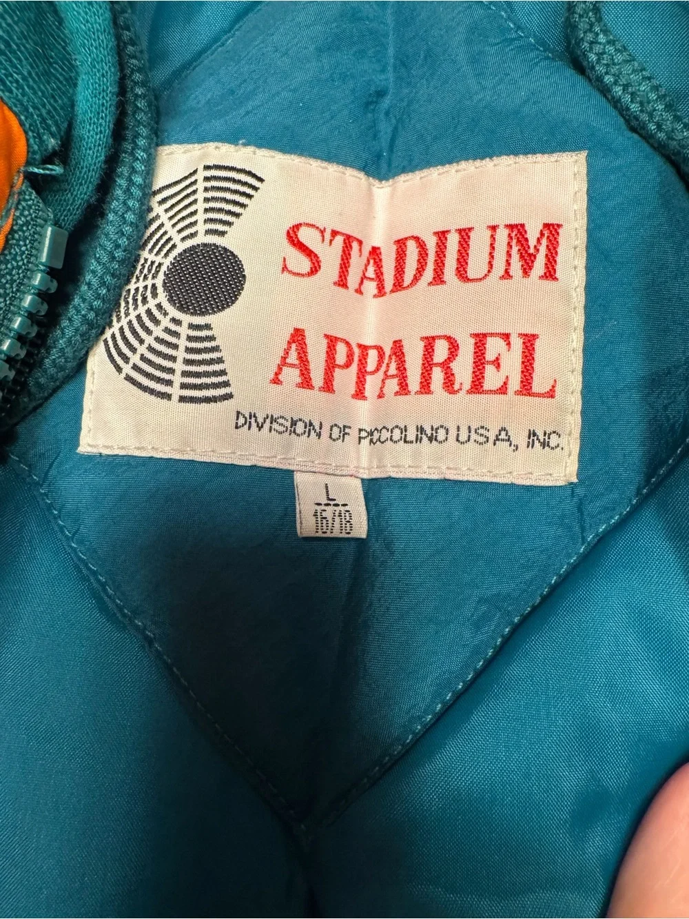 Vintage Miami Dolphins Stadium Apparel Youth Large Jacket